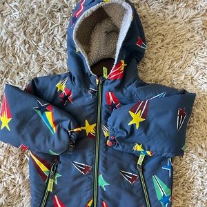 Mini Boden Sherpa Lined Anorak